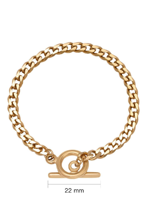 Sanya - Gouden Armband met Gesp - Roestvrij Staal - Chique Design