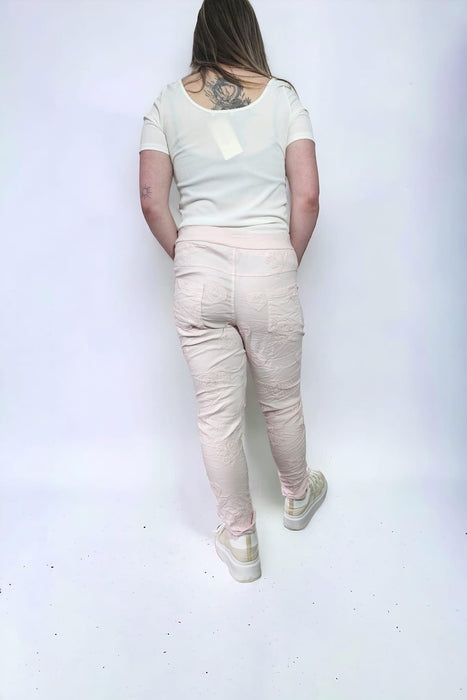 Imicoco - Dames Basic T-shirt in de kleur wit - Chique Design